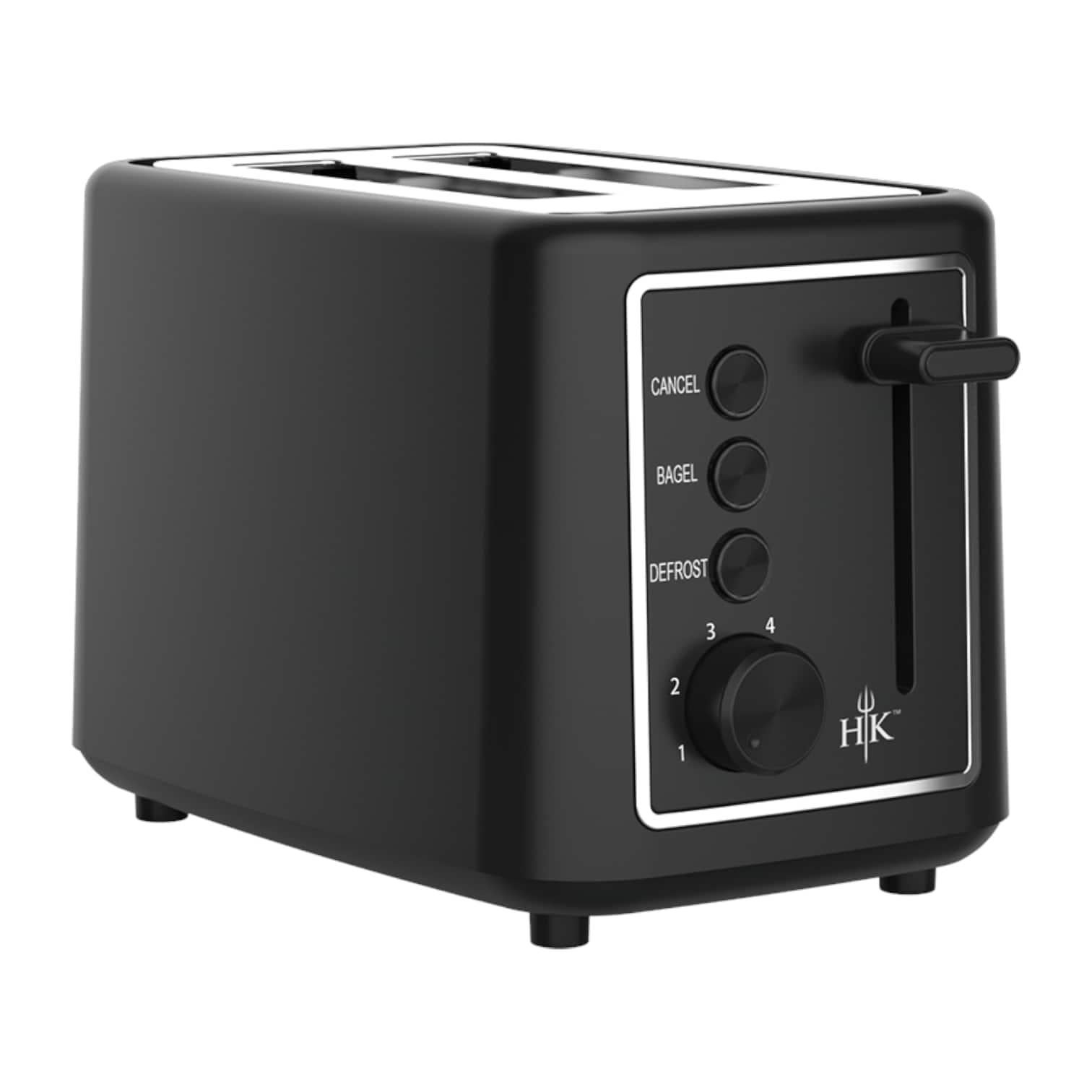 Hell's Kitchen - Toaster with HK Plate - 2 Slice - Black