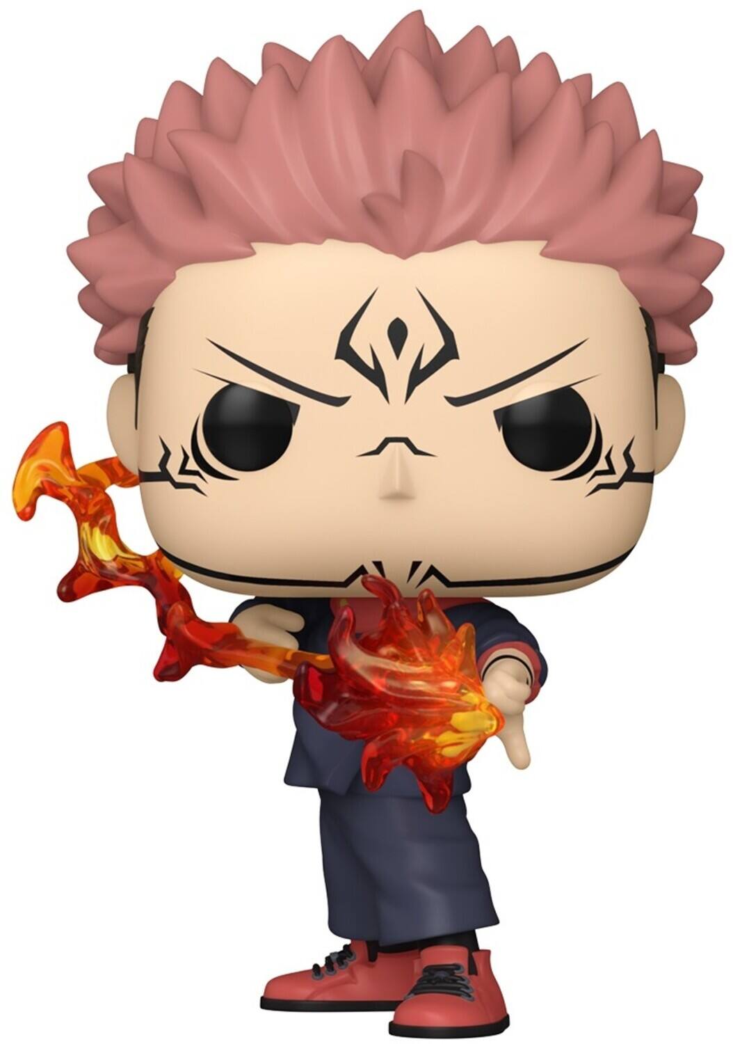 Front. Funko - FUNKO POP! Anime: Jujutsu Kaisen - Ryomen Sukuna - Collectibles - Multicolor.