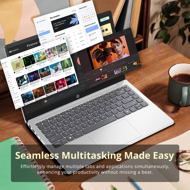 Seamless Multitasking Made Easy  
Effortlessly manage multiple tabs and applications simultaneously, enhancing your productivity without missing a beat.