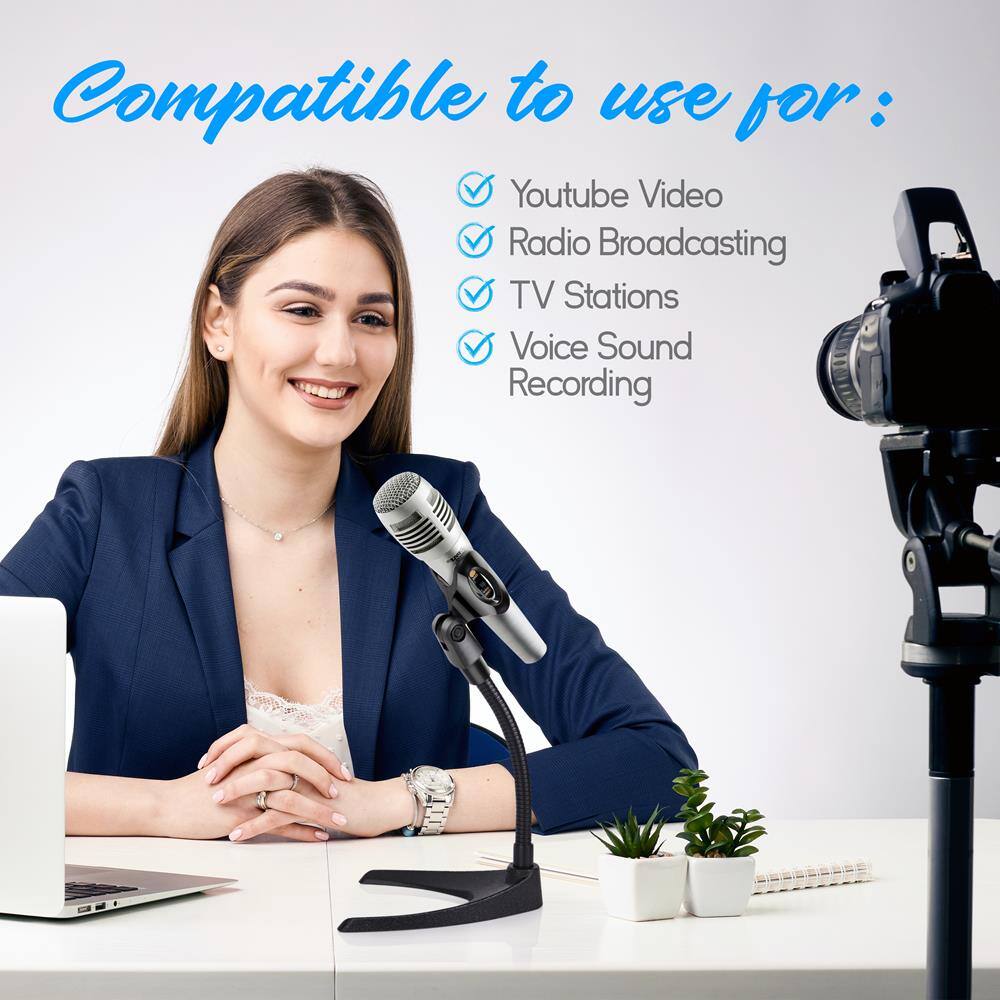 Compatible to use for:

- Youtube Video
- Radio Broadcasting
- TV Stations
- Voice Sound Recording