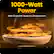 1000-Watt Power
With 10 power levels to choose from
