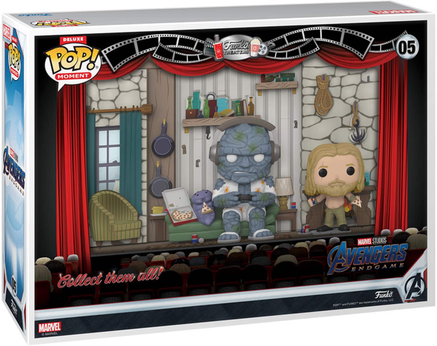 Funko POP! MOMENTS DELUXE: Endgame Thor's House COLLECTIBLES