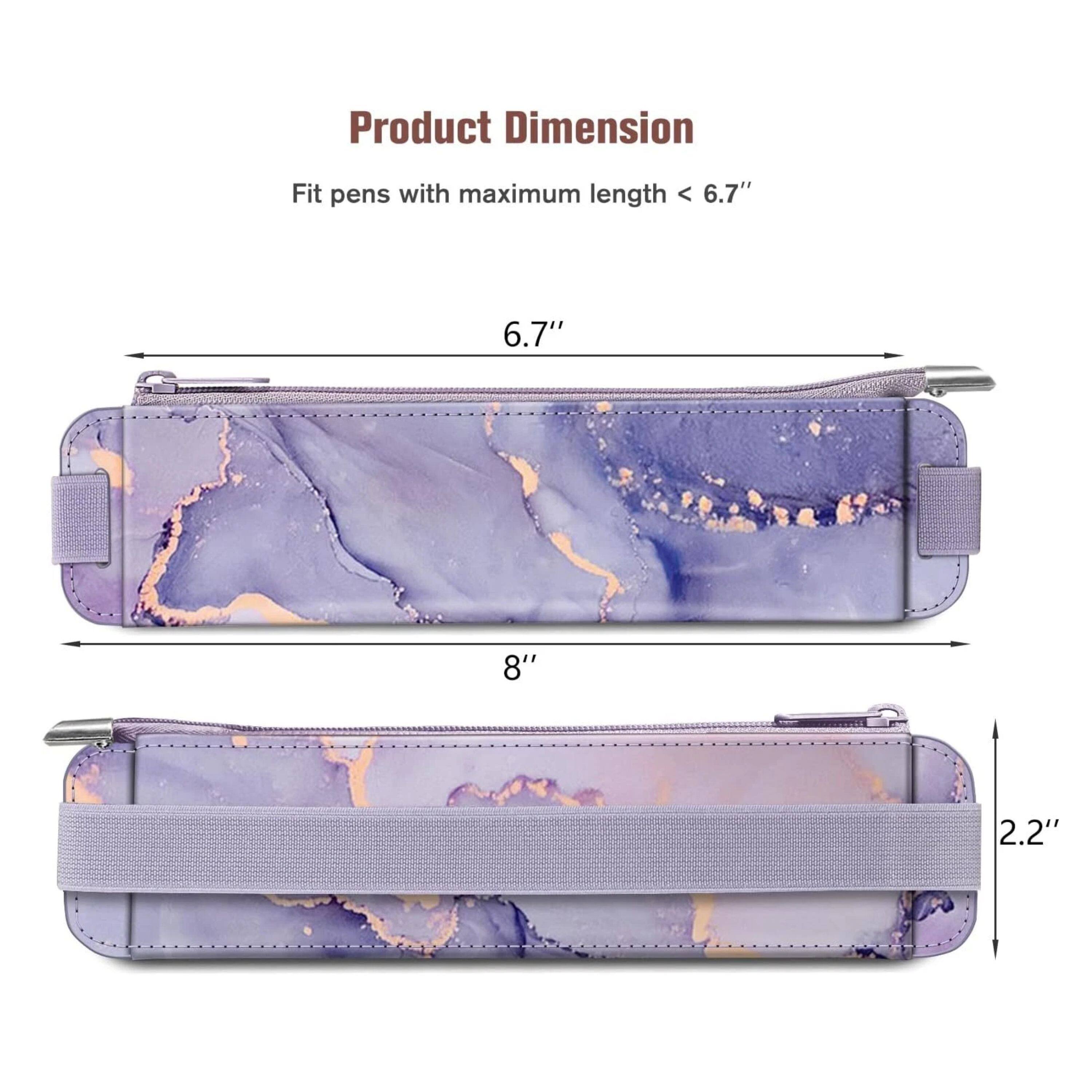 Product Dimension  
Fit pens with maximum length < 6.7"  
6.7"  
8"  
2.2"