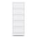 Alt View Zoom 14. Simpli Home - Amherst 5 Shelf Bookcase - White.