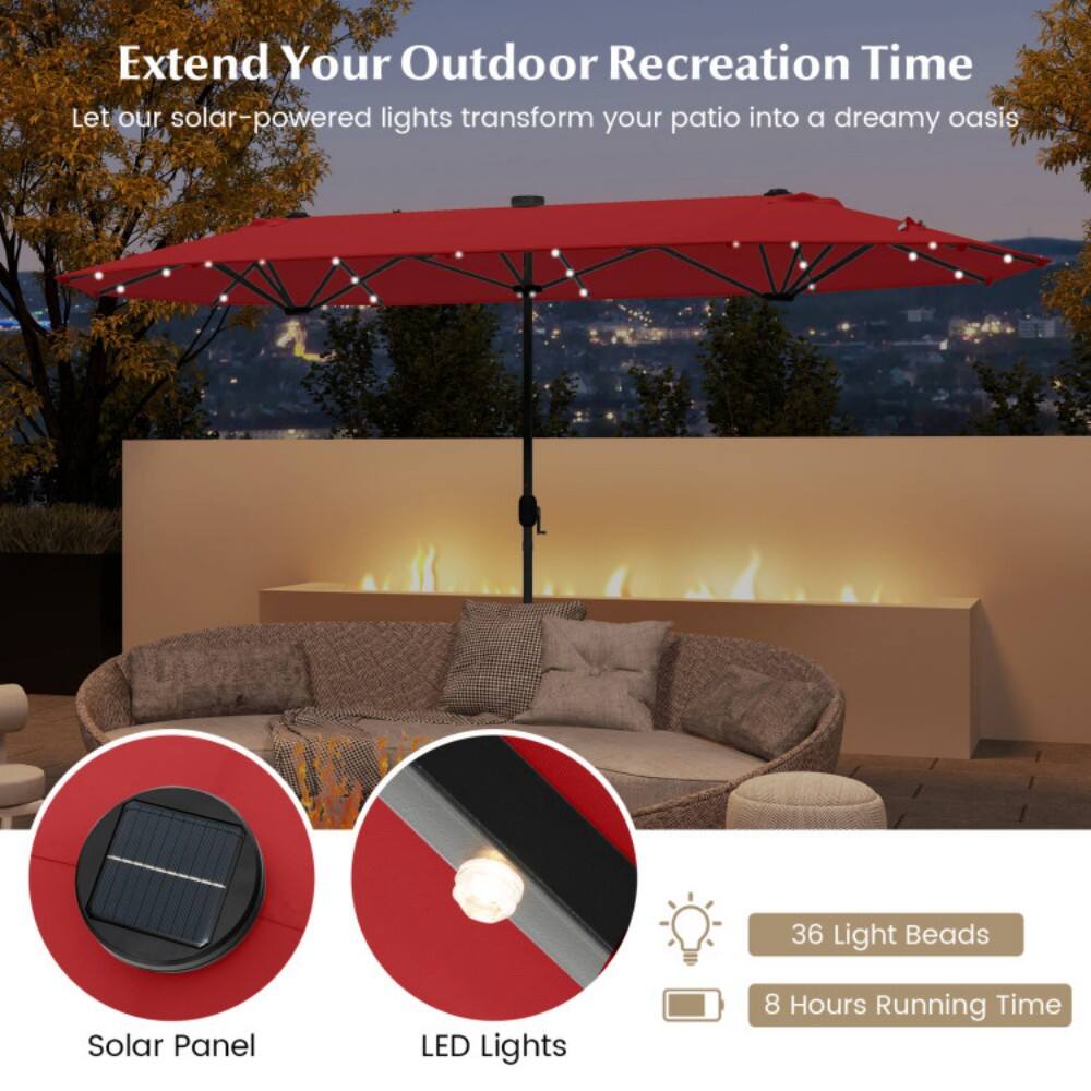 Extend Your Outdoor Recreation Time  
Let our solar-powered lights transform your patio into a dreamy oasis  

36 Light Beads  
Solar Panel LED Lights  
8 Hours Running Time  

Solar Panel  
LED Light