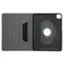 The image features a black case for an iPad, which is designed by Targus. The case is open, revealing the interior with a compartment for the iPad. The case is made of a durable material, providing protection for the device.