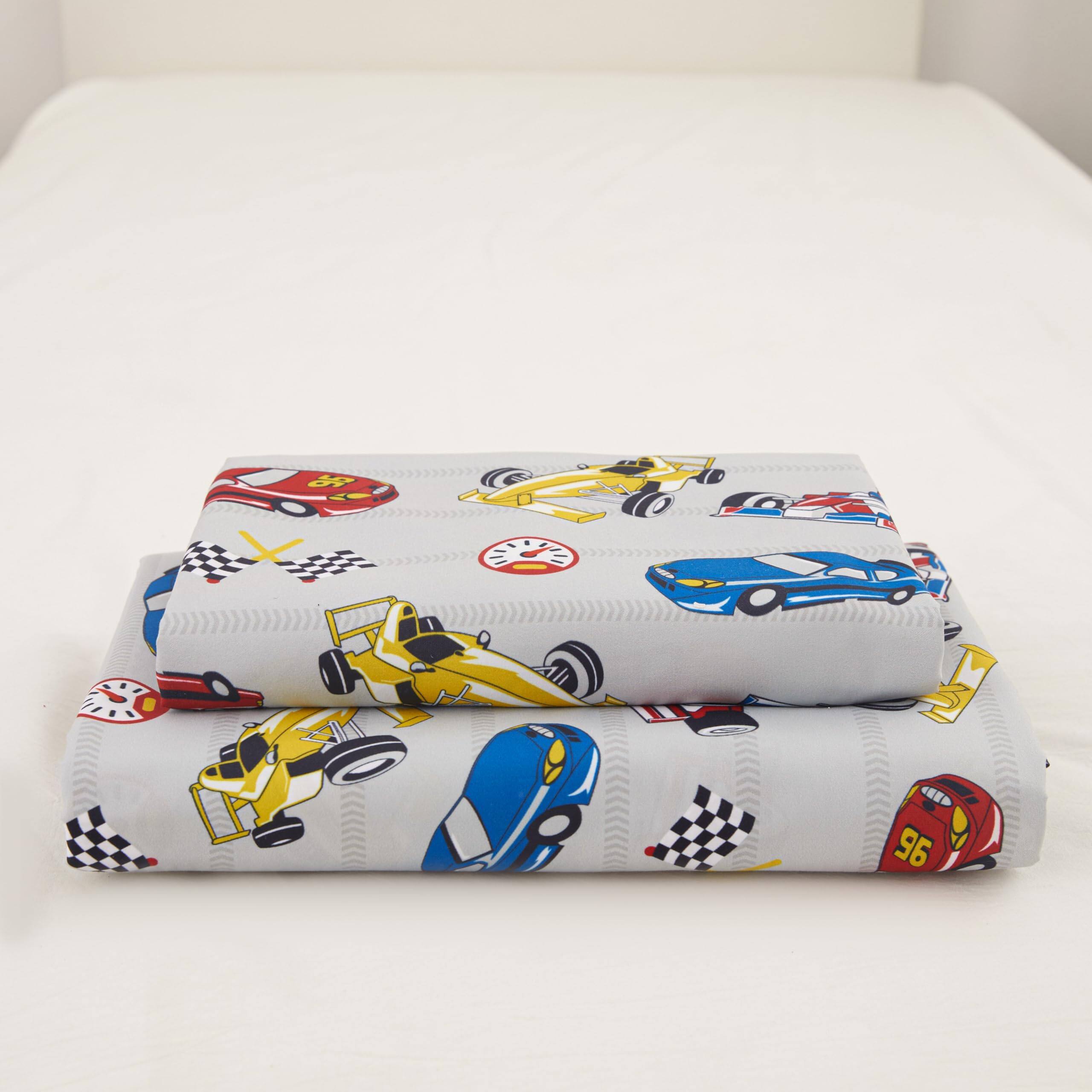 Grey Racing Car Full