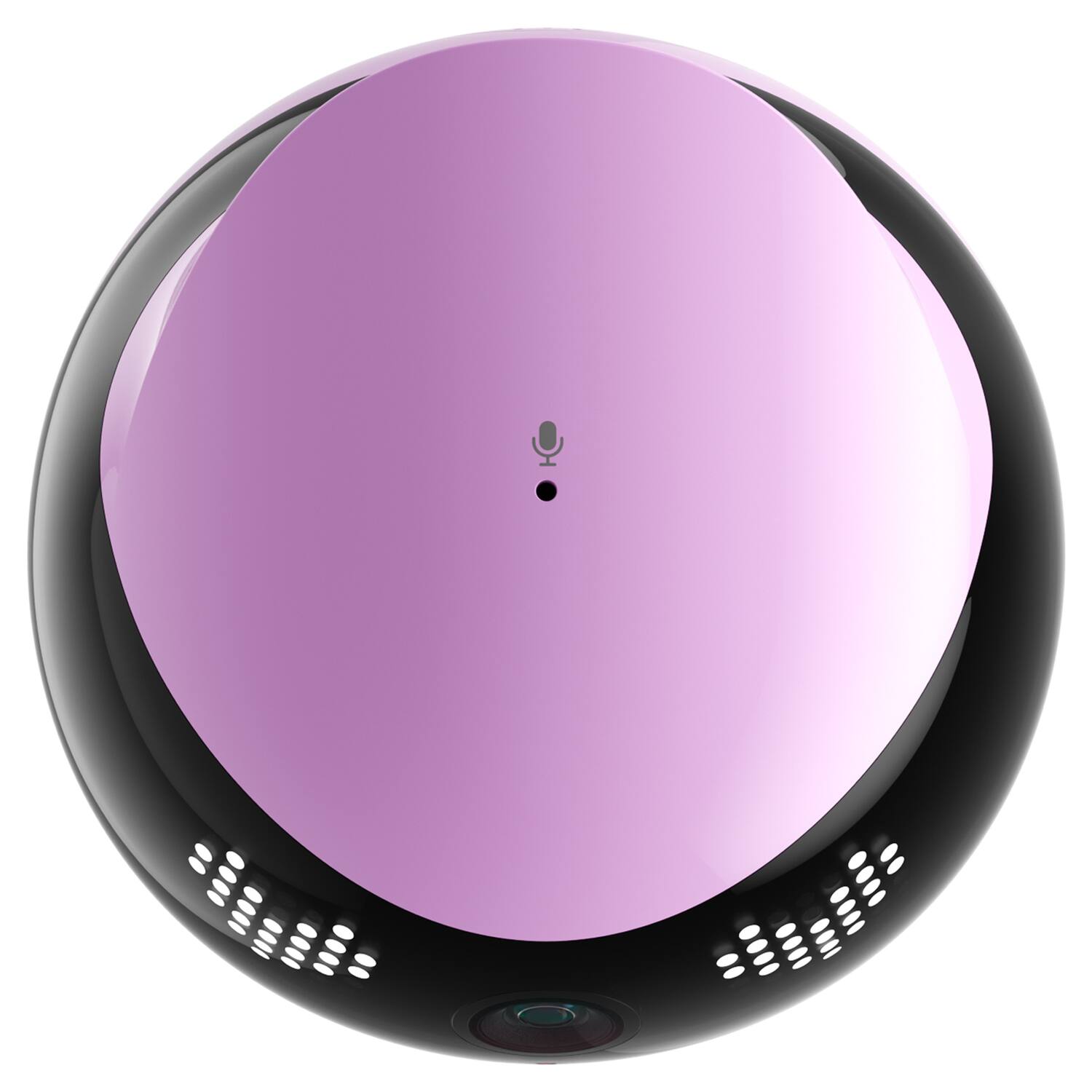 Back. Enabot - EBO Air 2 Whole-Home Mobile Robot 2K Ultra HD Camera, Remote Monitoring and Control - Robin Pink.