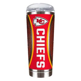 Great American Products - Kansas City Chiefs 18oz. Roadie Game Ball Tumbler - Brown