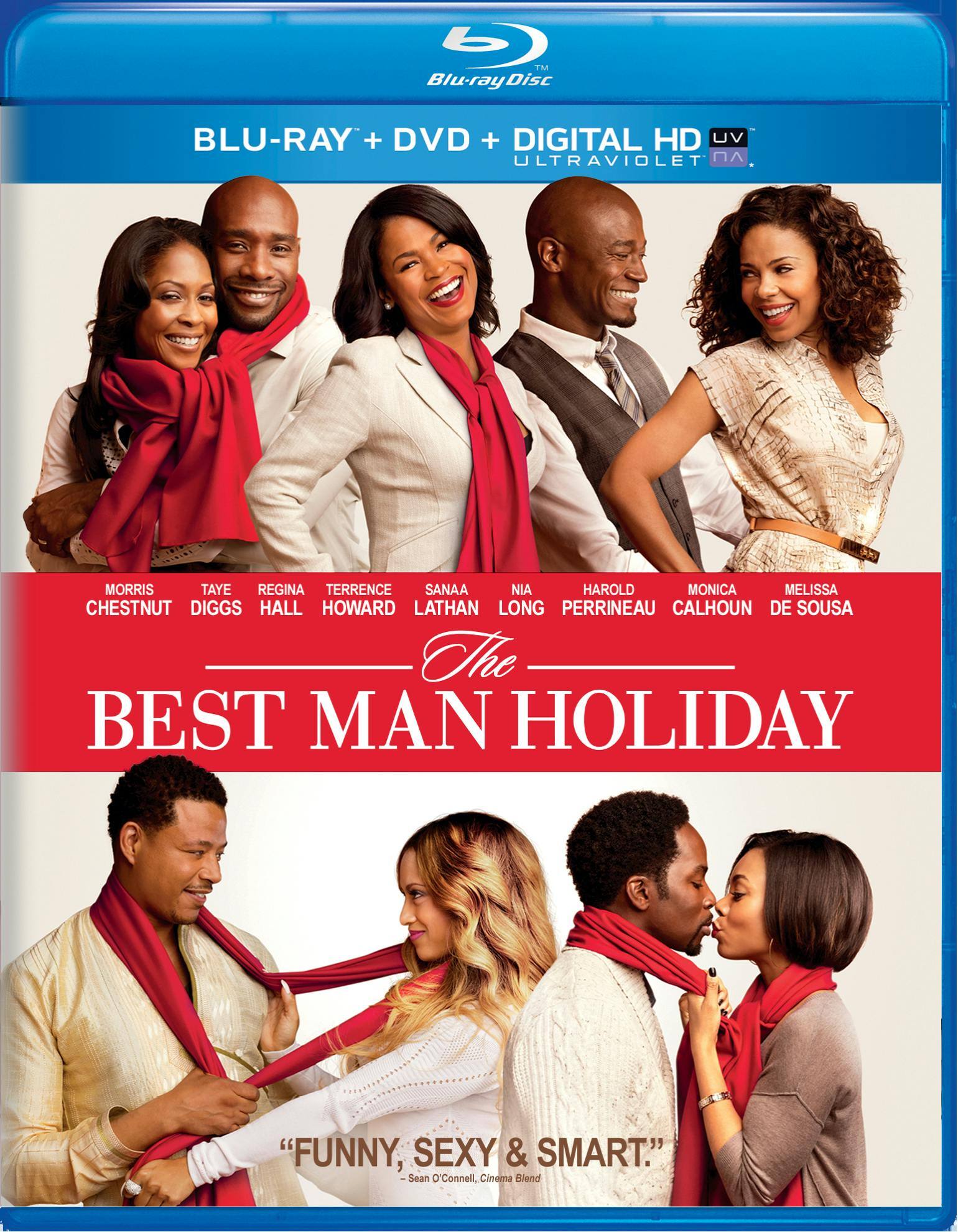 Front. The Best Man Holiday (DVD + Digital) [Blu-ray].