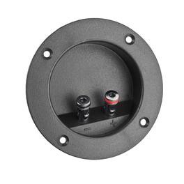 NVX - VBTERM2 Round Push Style Outer Design Terminal Cups with Chrome-Plated Contacts