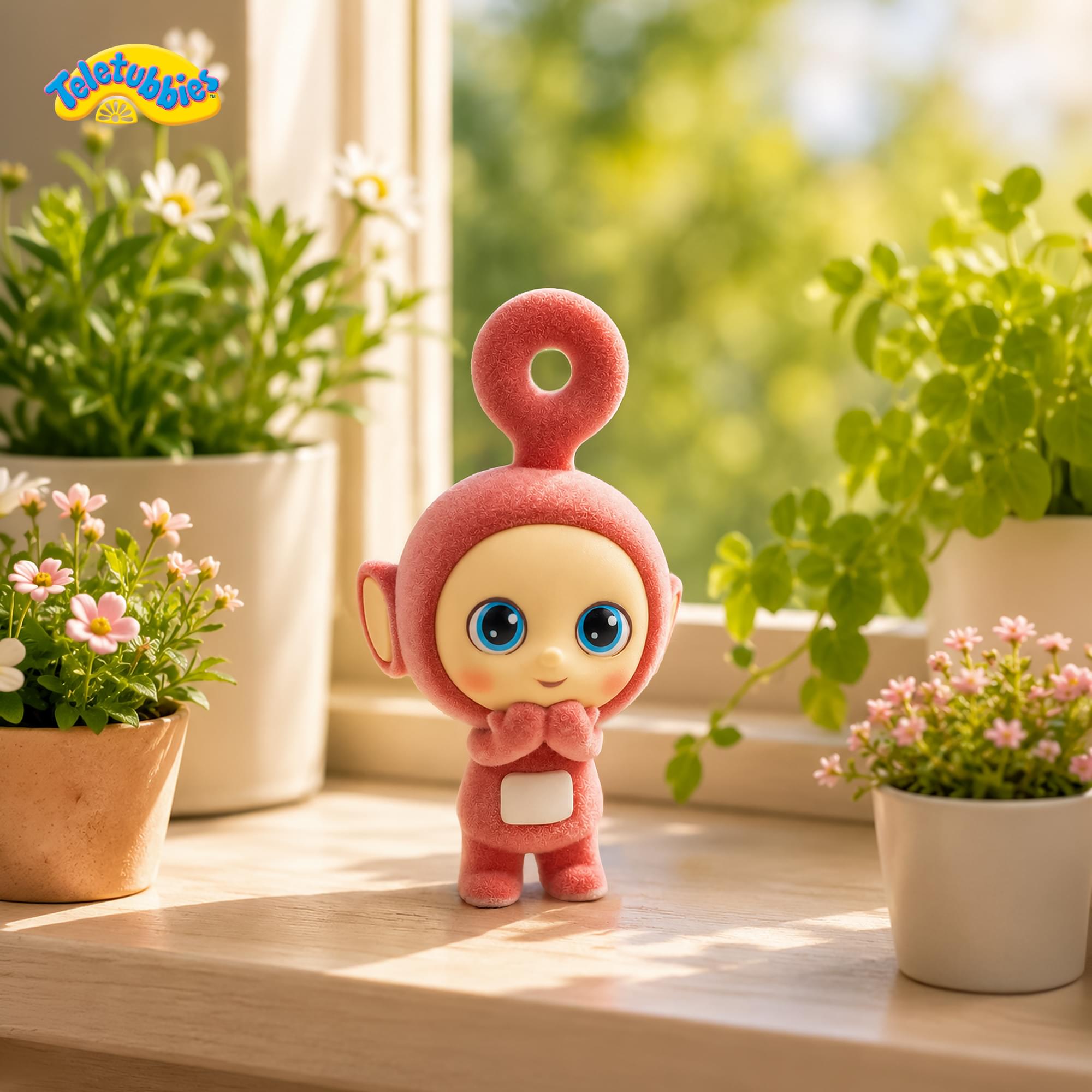 Alt View 2. The Loyal Subjects - Teletubbies 2.5-Inch Flocked Collectible Figure | Po - Red.