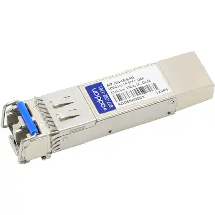 SFP-10G-LR-S-AO
SFP+ SMF LC, DOM
10GBase-LR
10km, 1310nm
12345
877-292-292
ADDER0001
12345
ADD000001