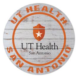 Jardine - Texas Health San Antonio 20'' x 20'' Indoor/Outdoor Weathered Circle Sign - White
