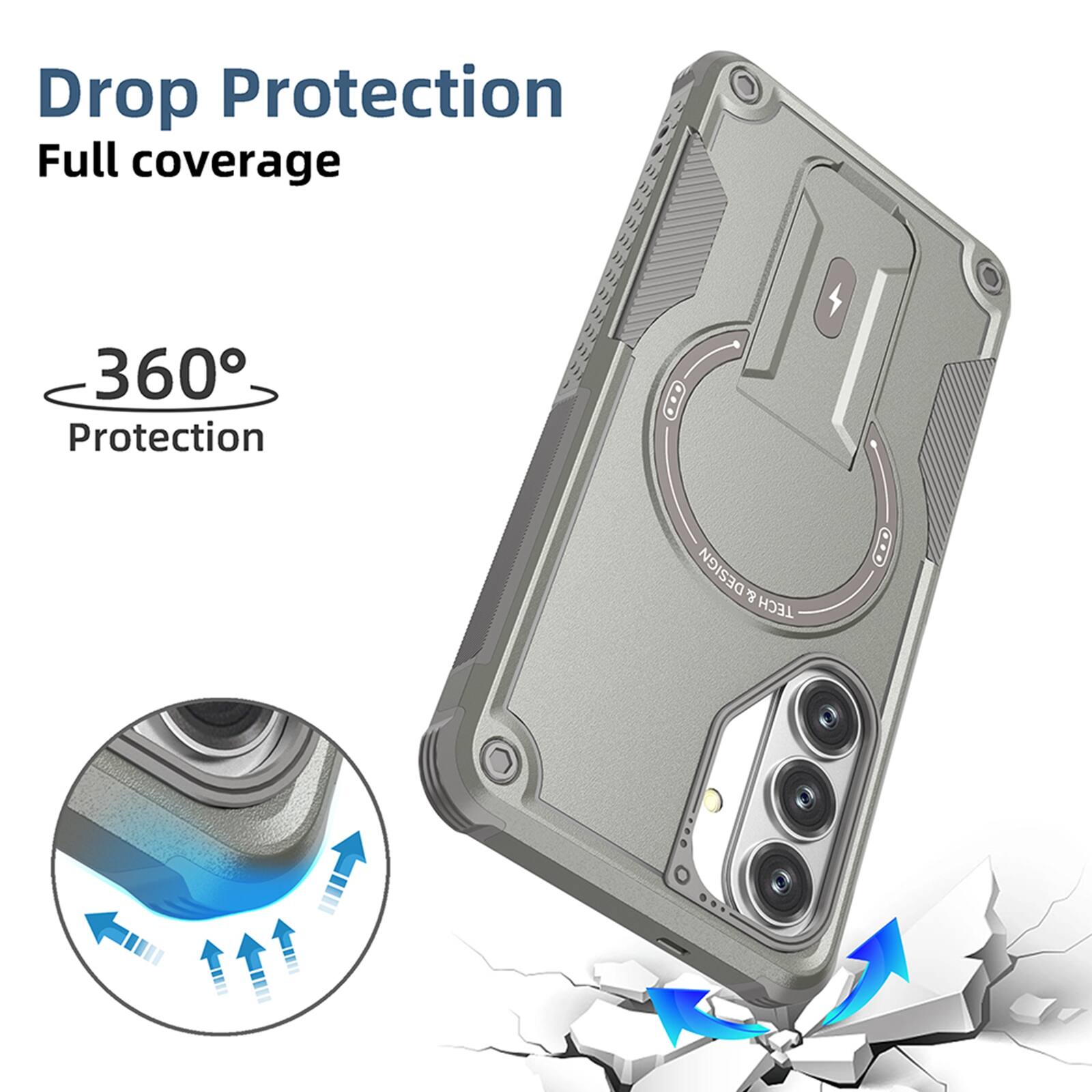 Drop Protection  
Full coverage  
360° Protection