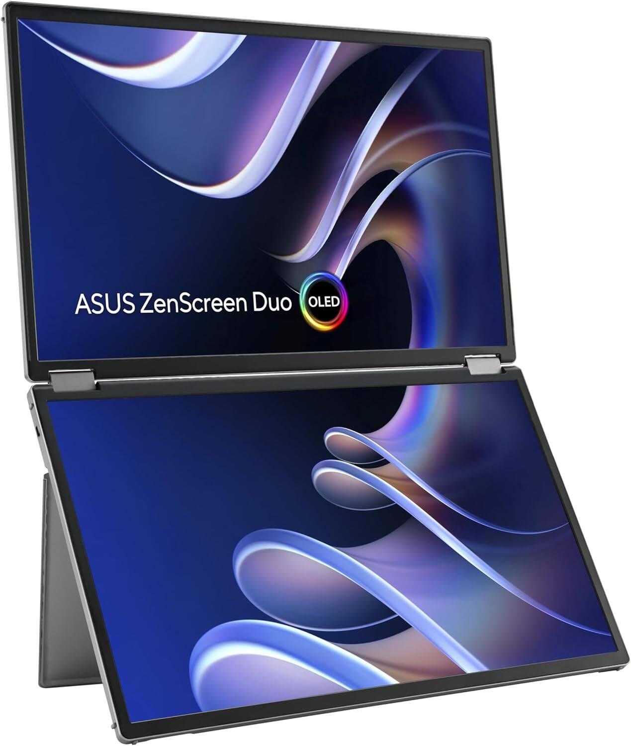 ASUS ZenScreen Duo OLED MQ149CD Silver MQ149CD - Best Buy