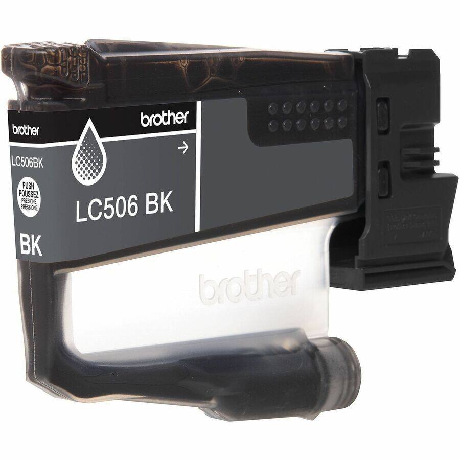 brother LC506BK PUSH POUSSEZ PRESIONE BK PRESSONE LC506 BK brother