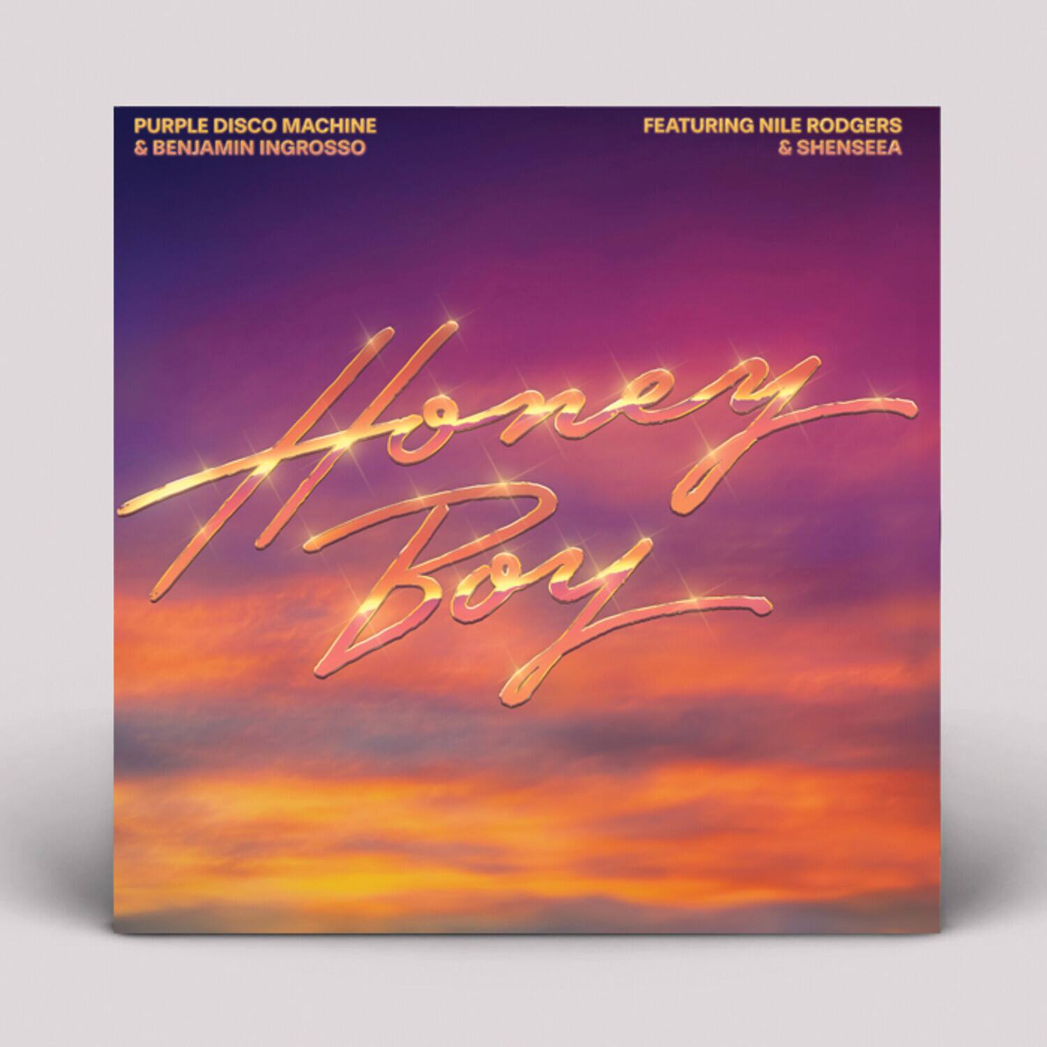 PURPLE DISCO MACHINE & BENJAMIN INGROSSO  
FEATURING NILE RODGERS & SHENSEEA  

Honey Boy
