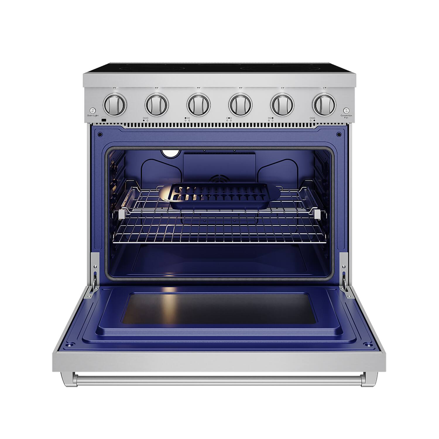 Alt View 1. Thor Kitchen - Gordon Ramsay Series by Thor Kitchen 6.0 Cu. Ft Freestanding Electric Range - Stainless Steel.