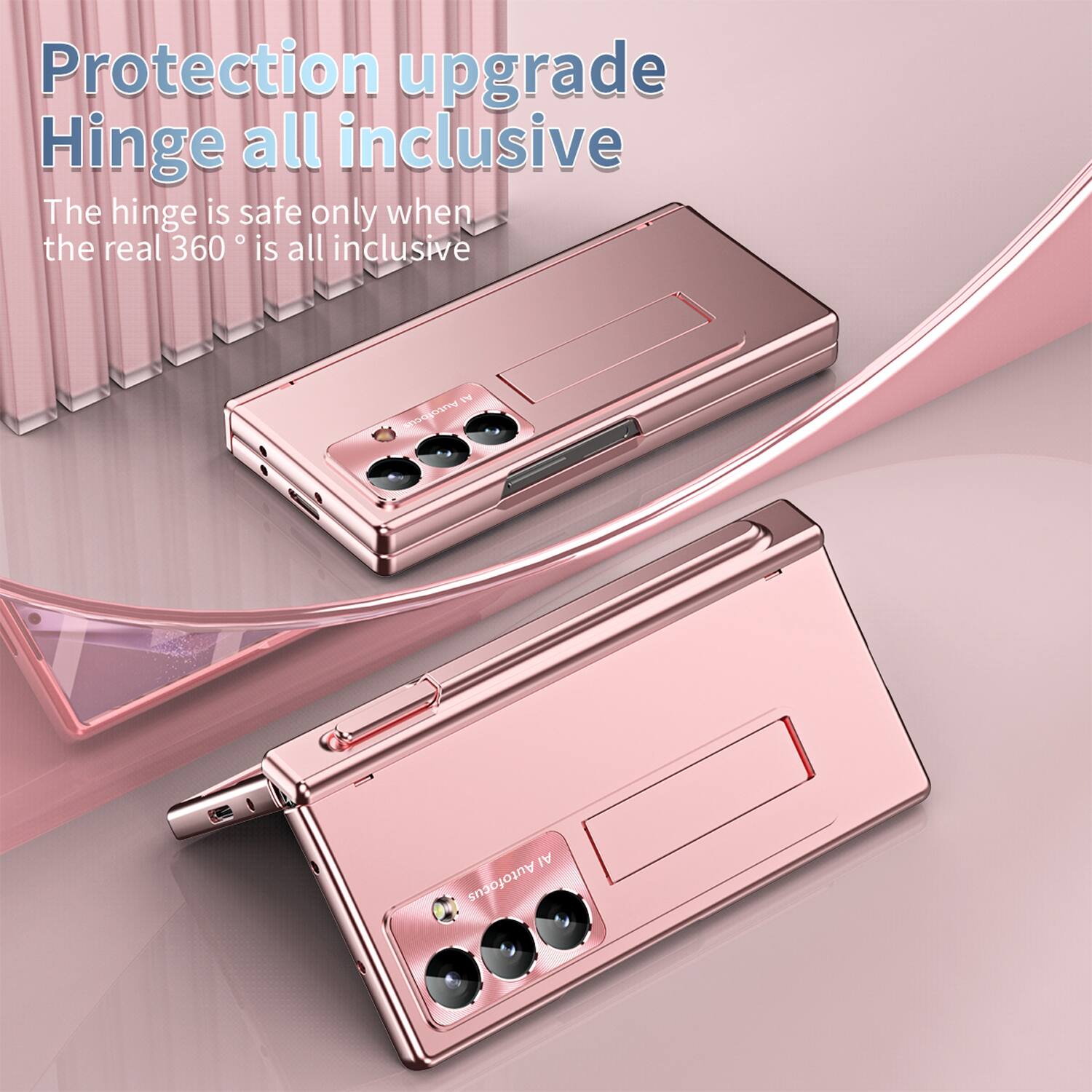 Protection upgrade  
Hinge all inclusive  
The hinge is safe only when the real 360° is all inclusive