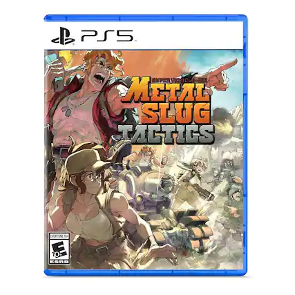 PS5 - SUPER VEHICLE-001 METAL SLUG TACTICS
EVERYONE 10+
E 10+ ESRB - E10+ (Everyone 10+)
