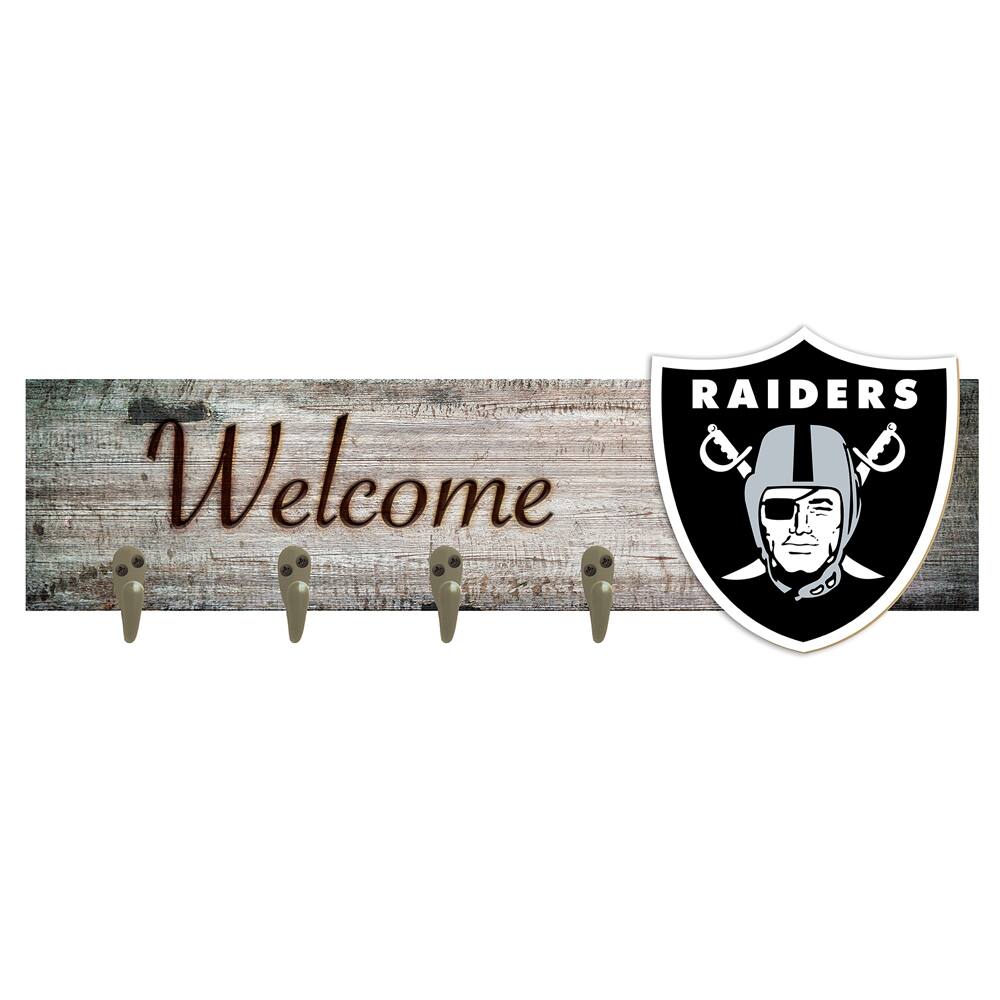 "Fan Creations - Las Vegas Raiders 24"" x 6"" Mounted Coat Hanger - Multicolor" price history on PriceWatchPro