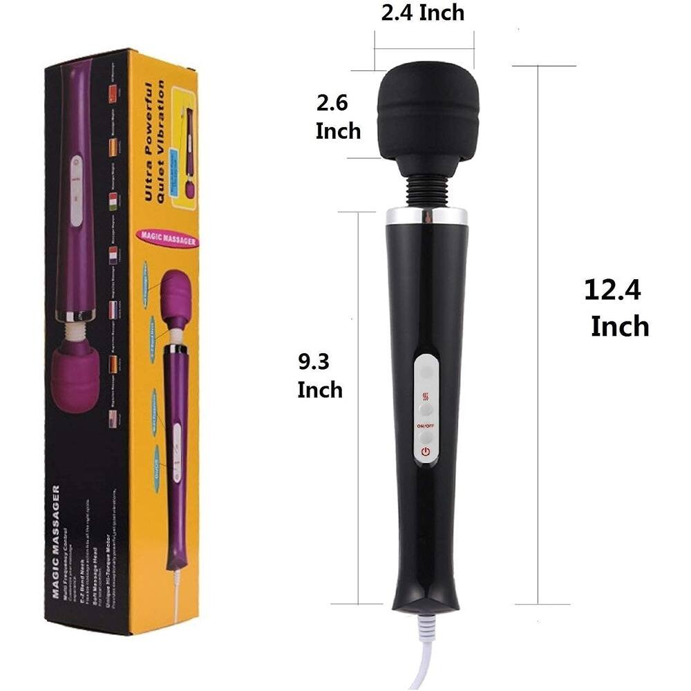 2.4 Inch Powerful Vibration Ultra Quiet 2.6 Inch MAGIC MASSAGER 9.3 Inch 12.4 Inch