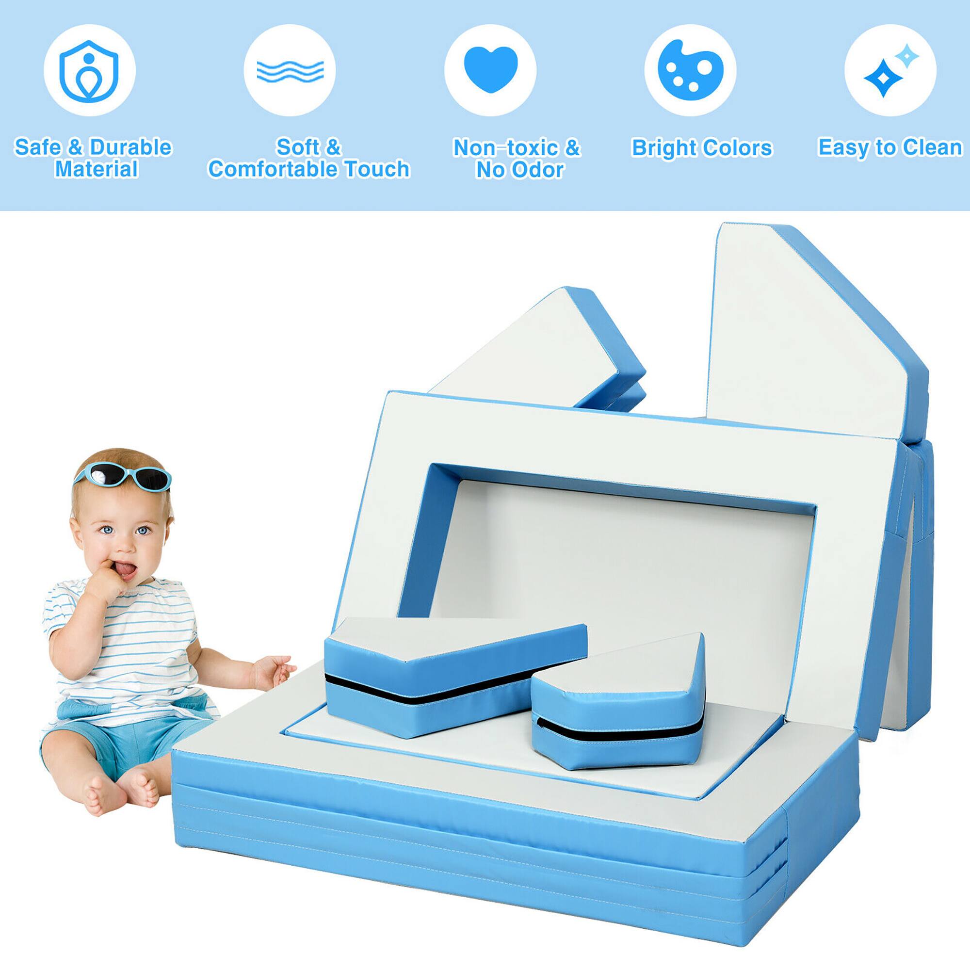 Safe & Durable Material  
Soft & Comfortable Touch  
Non-toxic & No Odor  
Bright Colors  
Easy to Clean