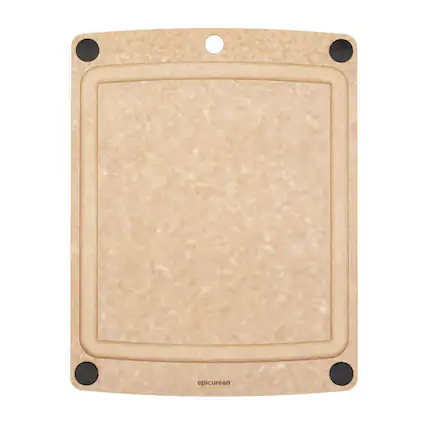 Front. Epicurean - All-In-One Cutting Board 14.5 x 11.25 Inches - Natural/Black.