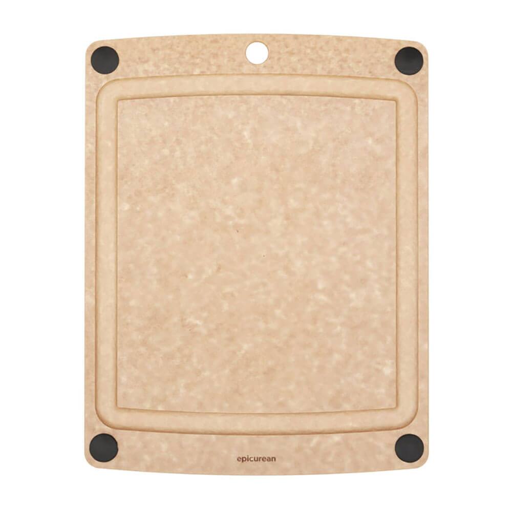 Front. Epicurean - All-In-One Cutting Board 14.5 x 11.25 Inches - Natural/Black.