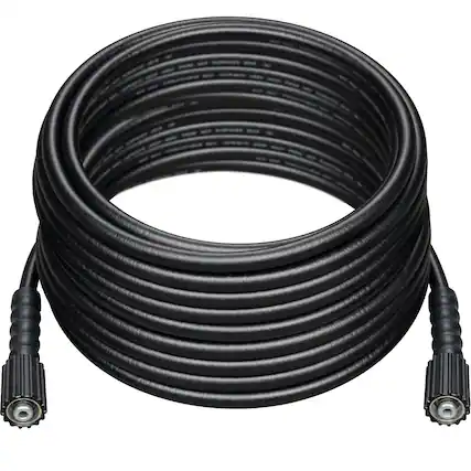 Front. Westinghouse - 1/4 in. 50 ft. 3200 PSI Pressure Washer Hose - Black.