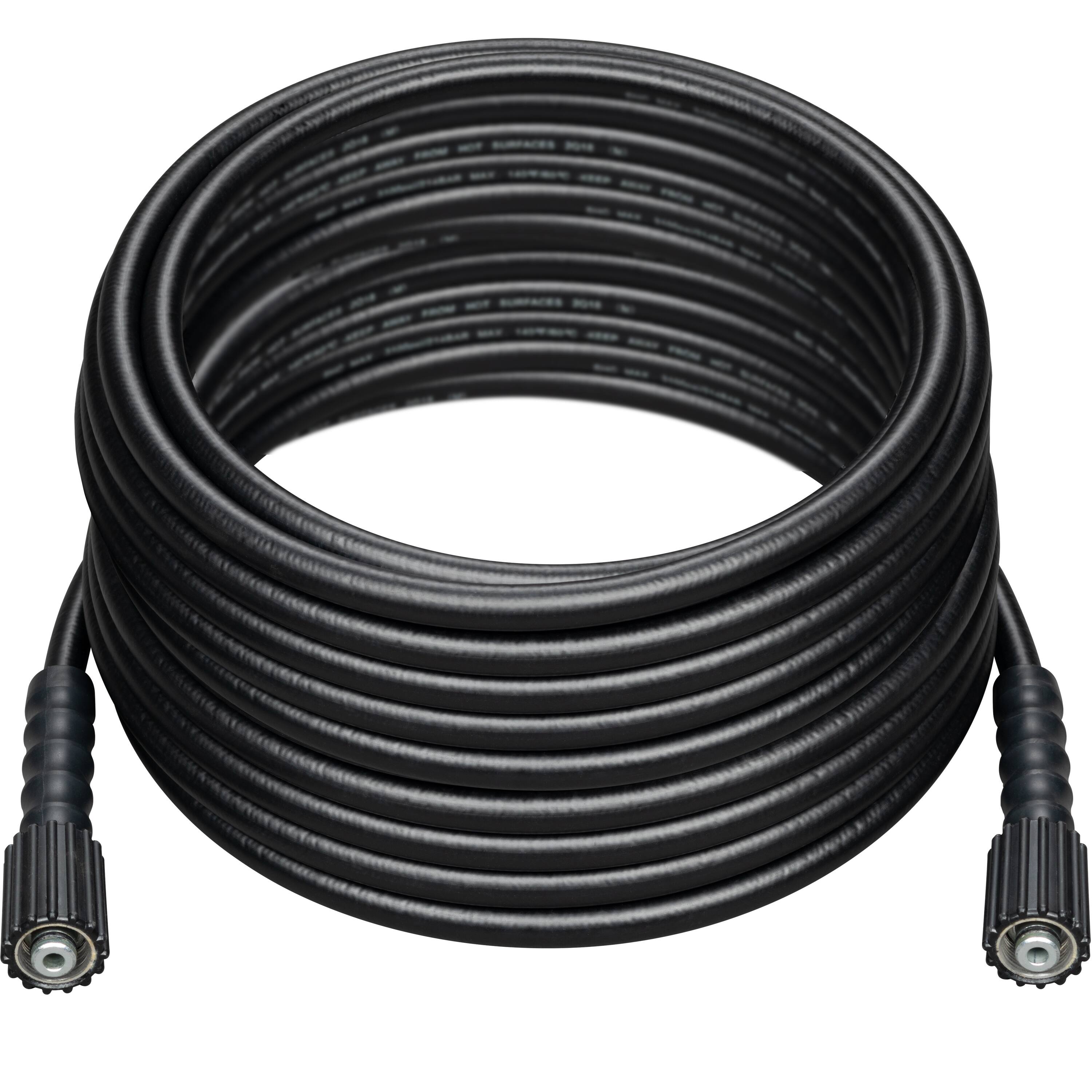 Front. Westinghouse - 1/4 in. 50 ft. 3200 PSI Pressure Washer Hose - Black.