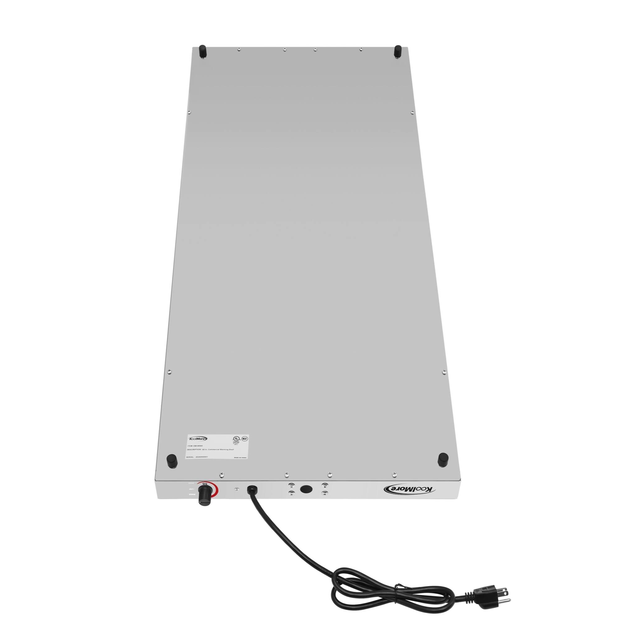 Alt View 7. Koolmore - 60 In. Commercial Warming Shelf - Silver.