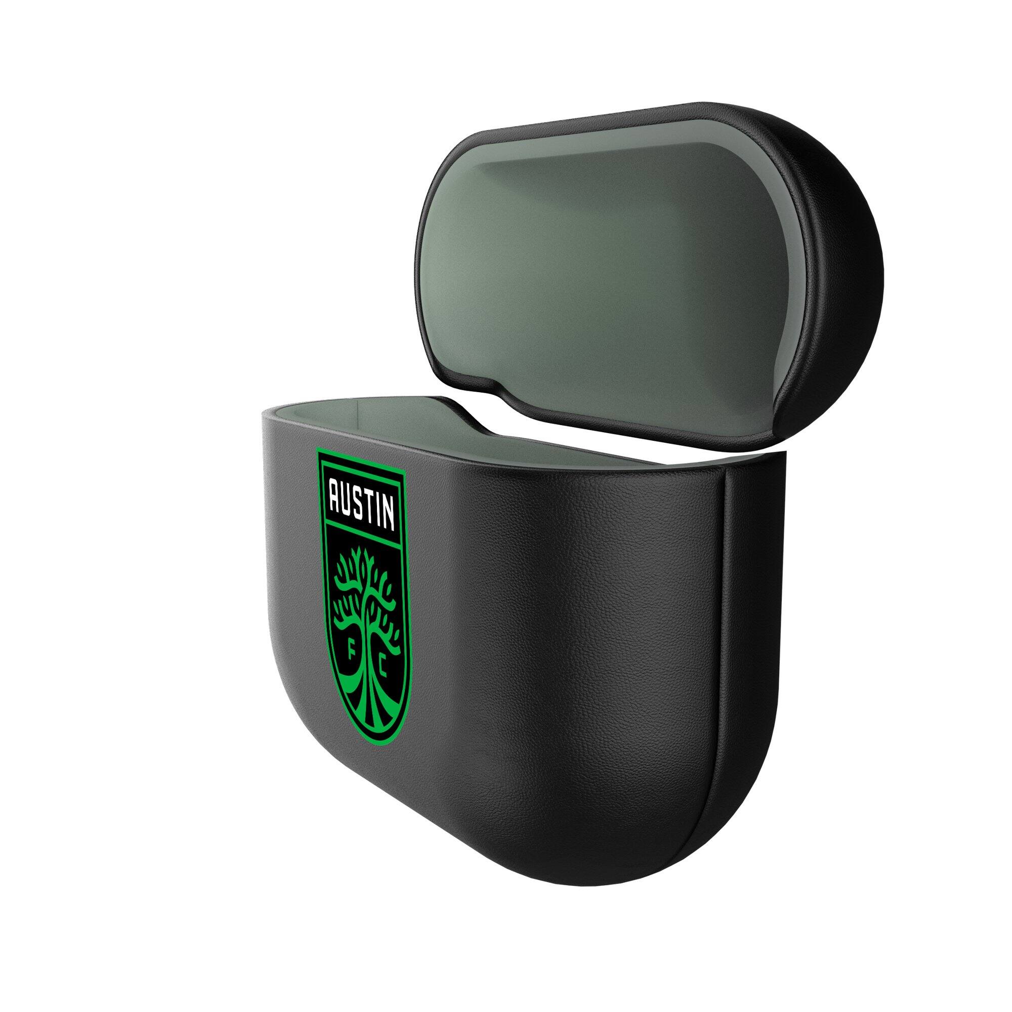 Alt View 1. Keyscaper - Austin FC Austin FC Insignia AirPods 4th Generation Case Cover - No Size - Black.