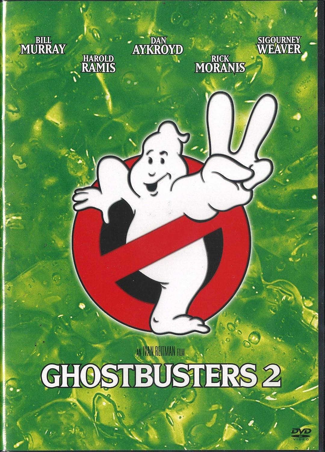 Front. Ghostbusters 2 - DVD.
