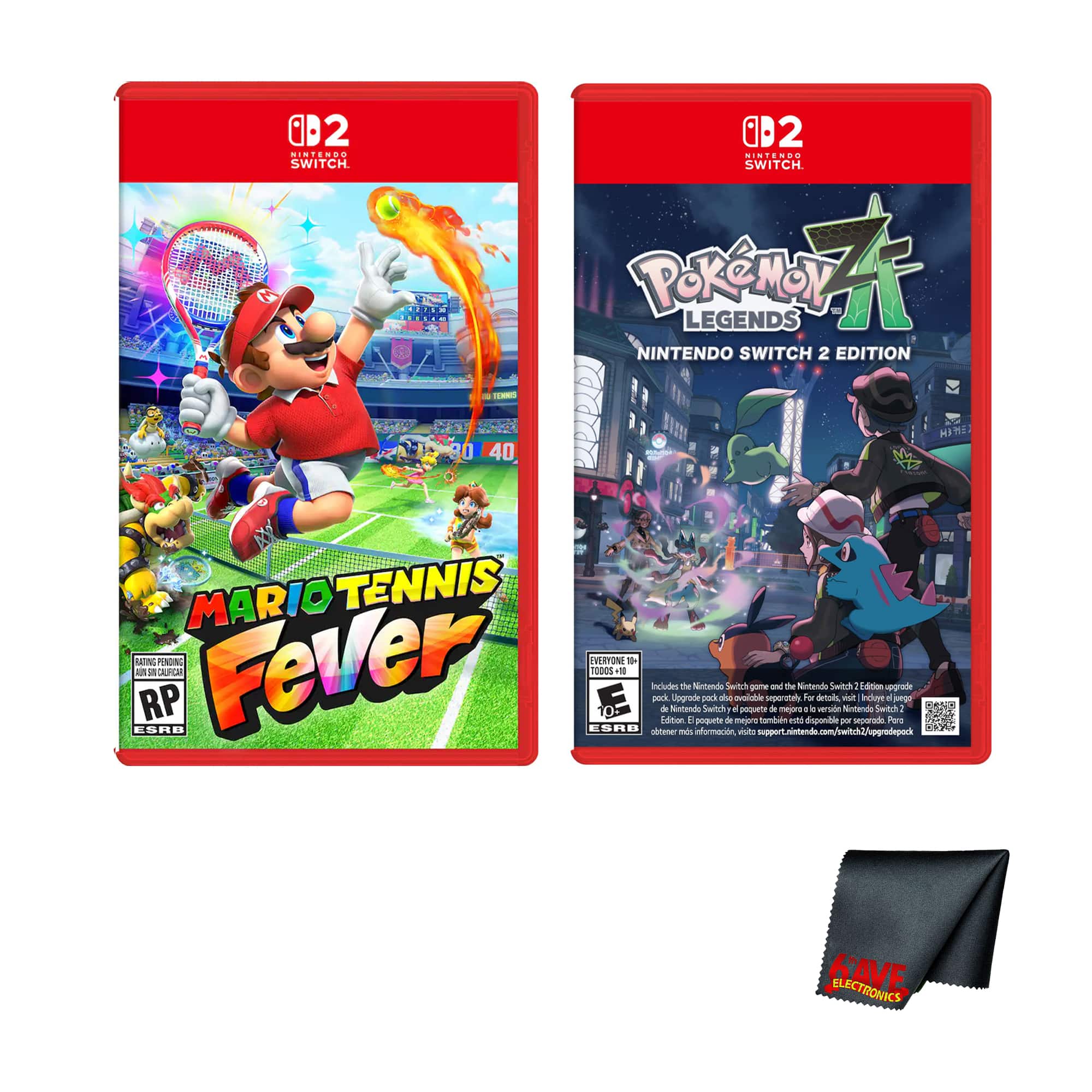 Mario Tennis Fever + Nintendo Pokémon Legends: Z-A - Switch 2 Edition - Nintendo Switch 2