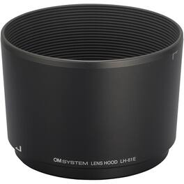 OM System - LH-61E Lens Hood for Zuiko 70-300mm & M.Zuiko 75-300mm Lenses – Flare Protection - Black