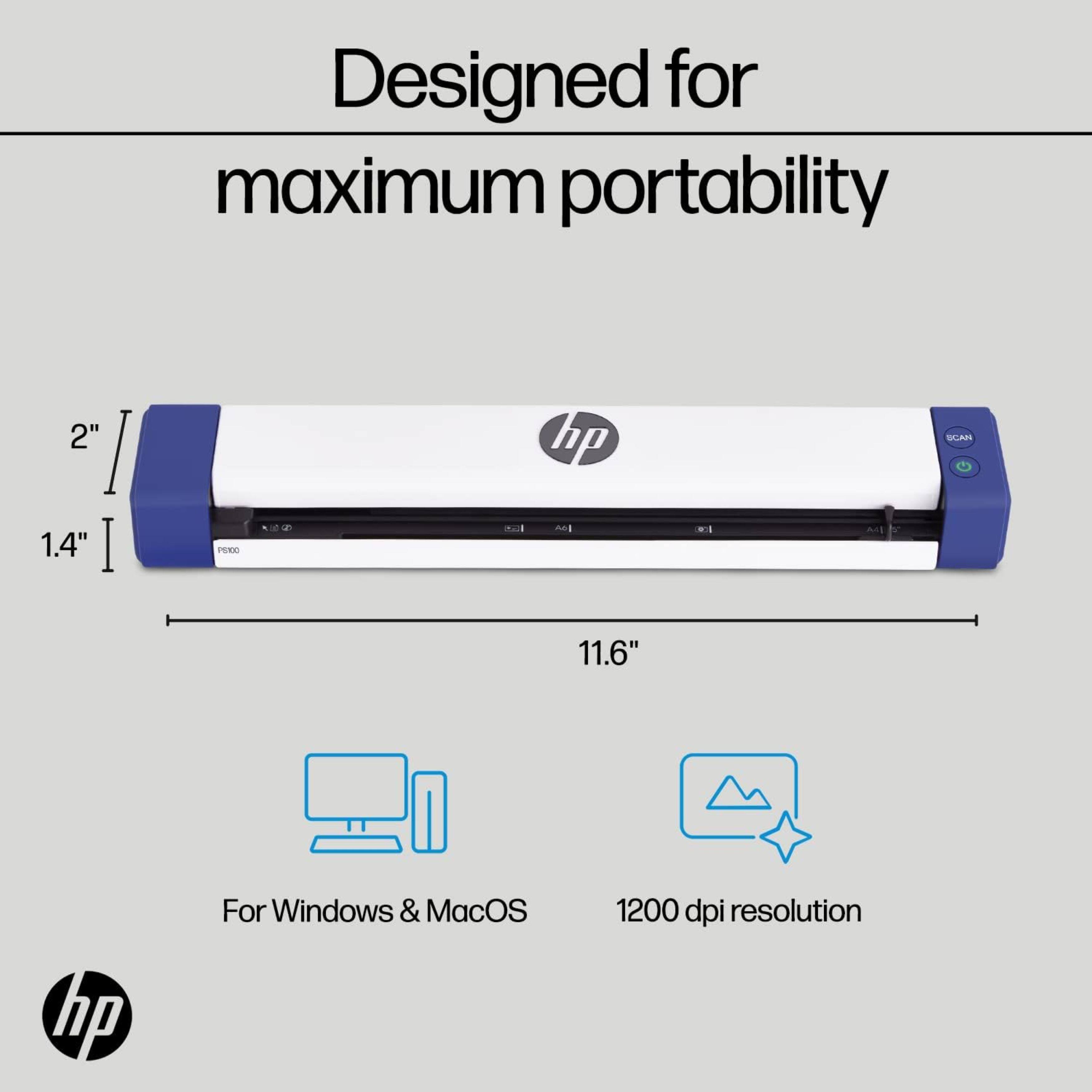 Designed for maximum portability, the HP SAN 11.6" is a versatile device that can be used for both Windows and MacOS. It offers a resolution of 1200 dpi, making it suitable for various tasks such as photo editing, document printing, and more.