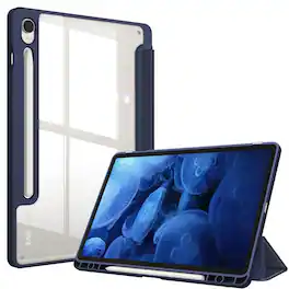 Kitcheniva - Slim Hybrid Protective Case For Samsung Galaxy Tab S10 FE/S9 FE/S9 10.9''–11'' Tablet - Navy