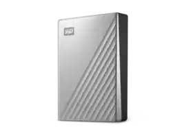 Western Digital - WD 6TB My Passport Ultra for Portable Storage External Hard Drive USB-C for Mac (WDBGKC0060BSL-WESN) - Silver
