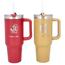 The Memory Company - Florida State Seminoles 46oz. Home/Away Stainless Steel Colossal Tumbler Two-Pack - Multicolor