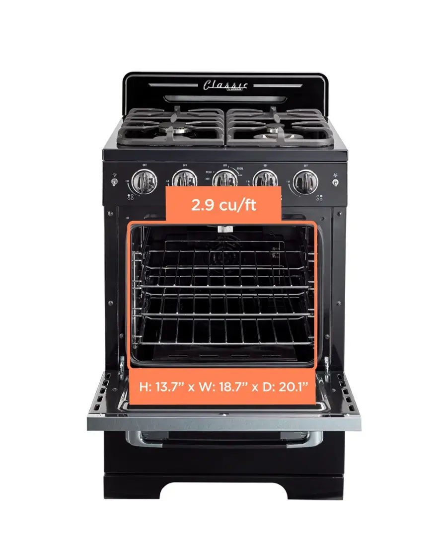 Classes Mid A 2.9 cu/ft 2.9 cu/ft 13.7" x 18.7" x 20.1"