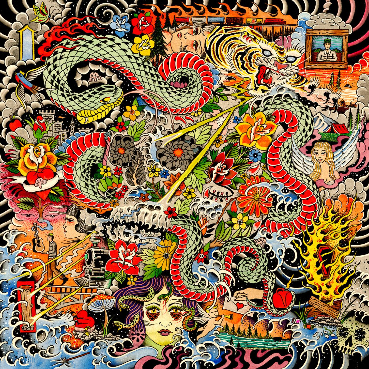 Front. Cameron Whitcomb - The Hard Way   - VINYL LP.