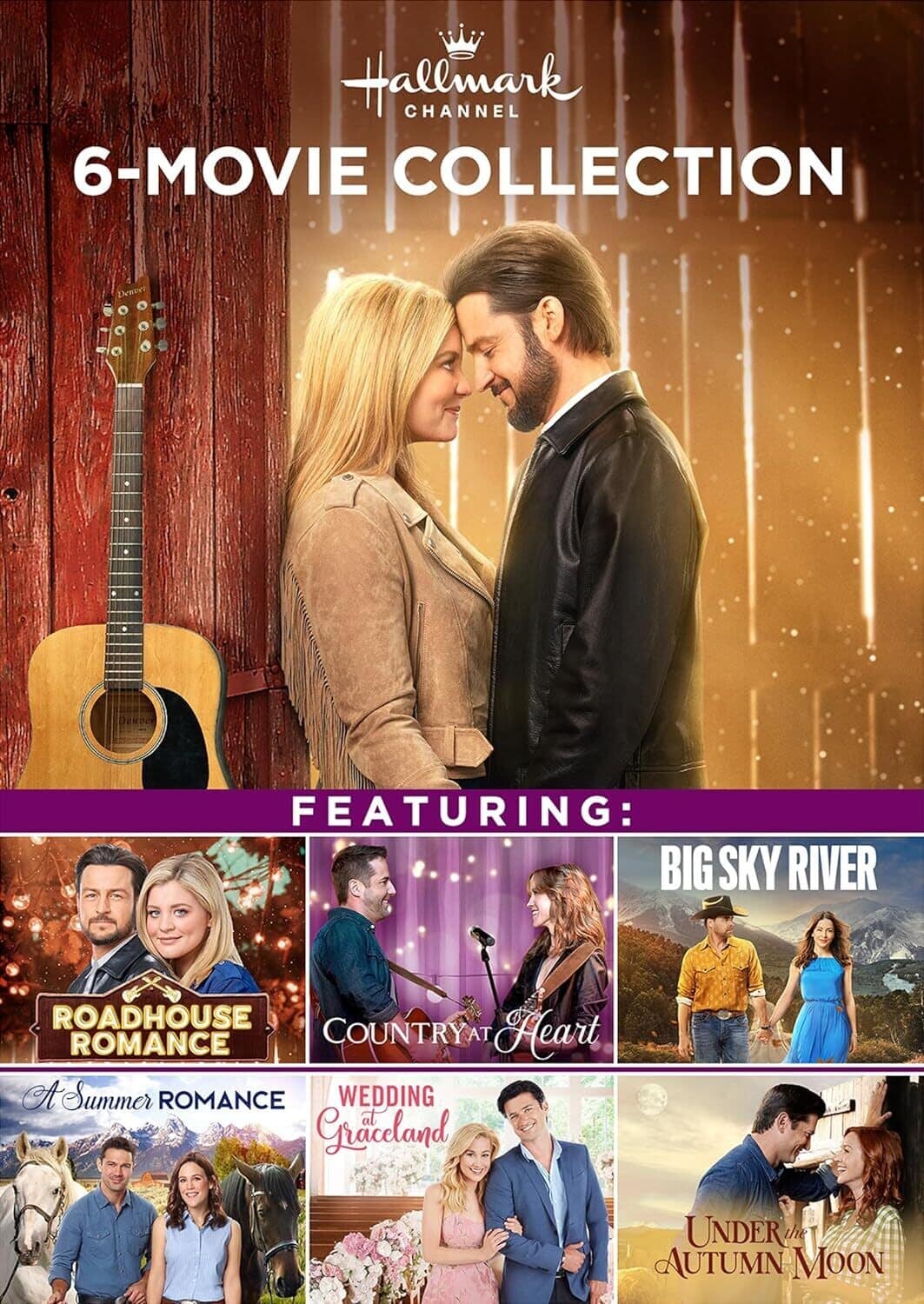 Hallmark 6-Movie Collection: Roadhouse Romance, Country At Heart, Big Sky River, Summer Romance, - DVD price history on PriceWatchPro