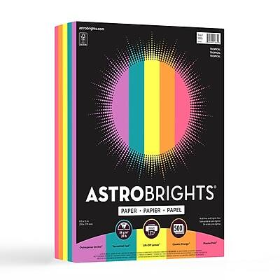 ASTROBRIGHTS  
PAPER • PAPIER • PAPEL  

500 sheets  

Cutragac  

ASTROBRIGHTS.com  

8.5" x 11"  
216 gsm  
24 lb  
80 Bright  
Acid-Free  
Lignin-Free  
Recyclable