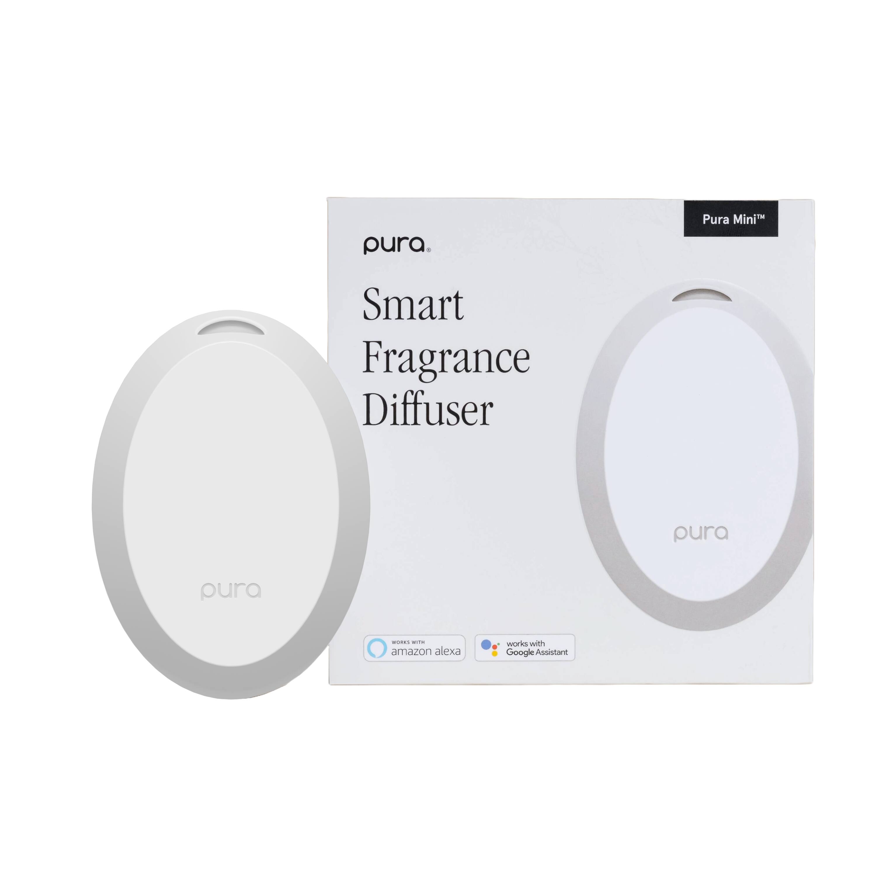 Pura Mini Smart Fragrance Diffuser, which works with Amazon Alexa and Google Assistant, is a compact and stylish device that can be used to diffuse fragrances in your home. The device comes with a refillable oil cartridge, allowing you to customize your scent preferences. The diffuser is designed to be energy-efficient and eco-friendly, making it a great addition to any home.