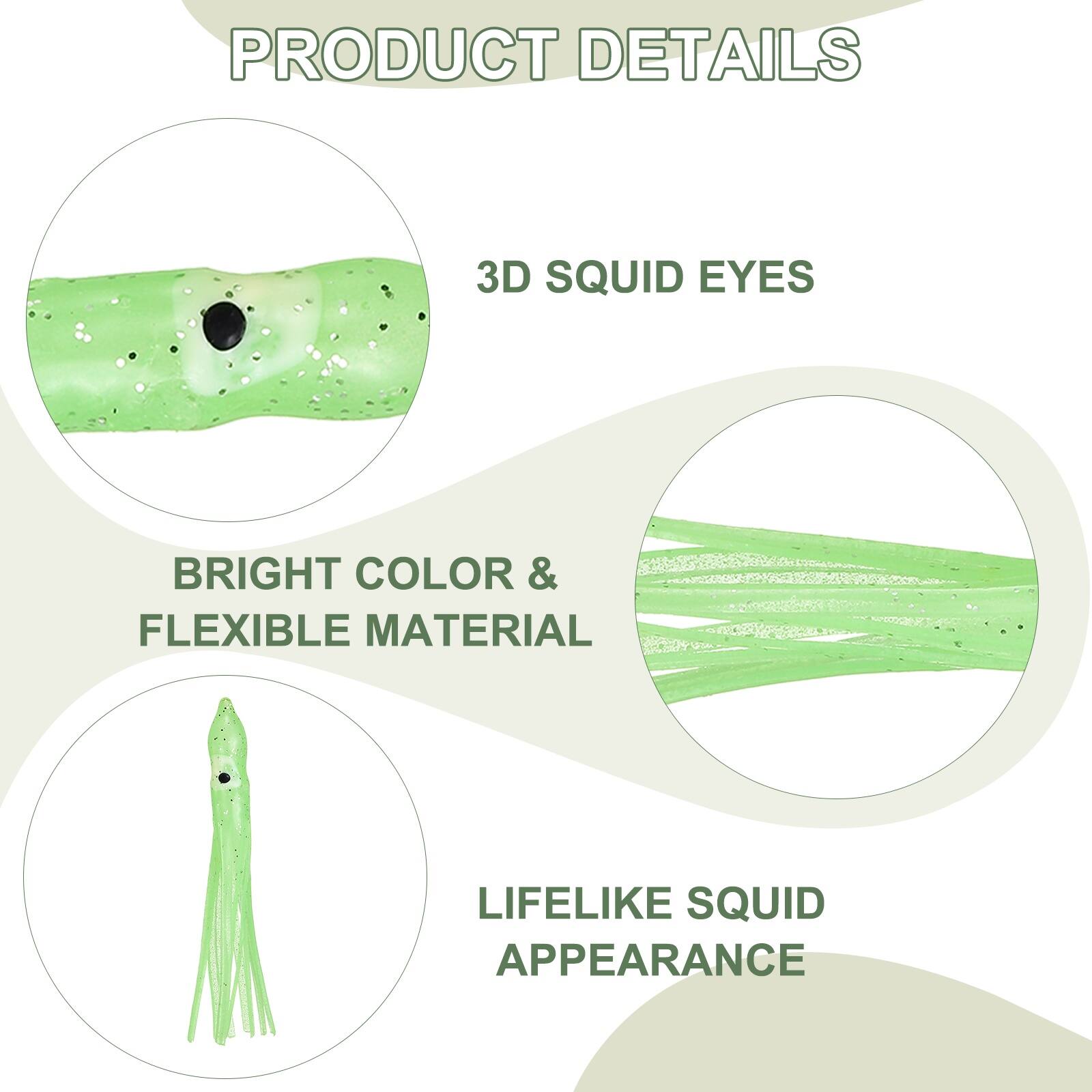 PRODUCT DETAILS

- 3D SQUID EYES
- BRIGHT COLOR & FLEXIBLE MATERIAL
- LIFELIKE SQUID APPEARANCE