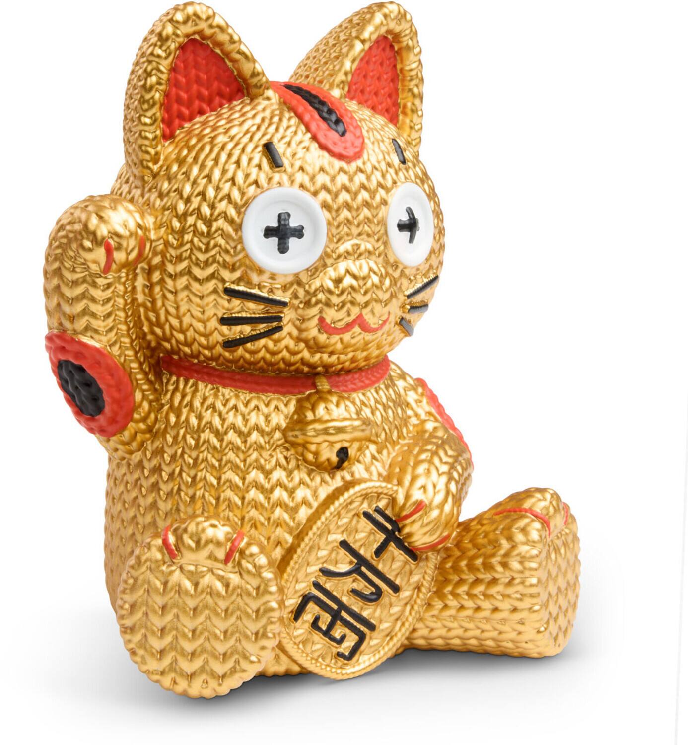 Alt View 2. Handmade by Robots - Handmade by Robots - Beckoning Cat - Wealth #494   - COLLECTIBLES - Multicolor.