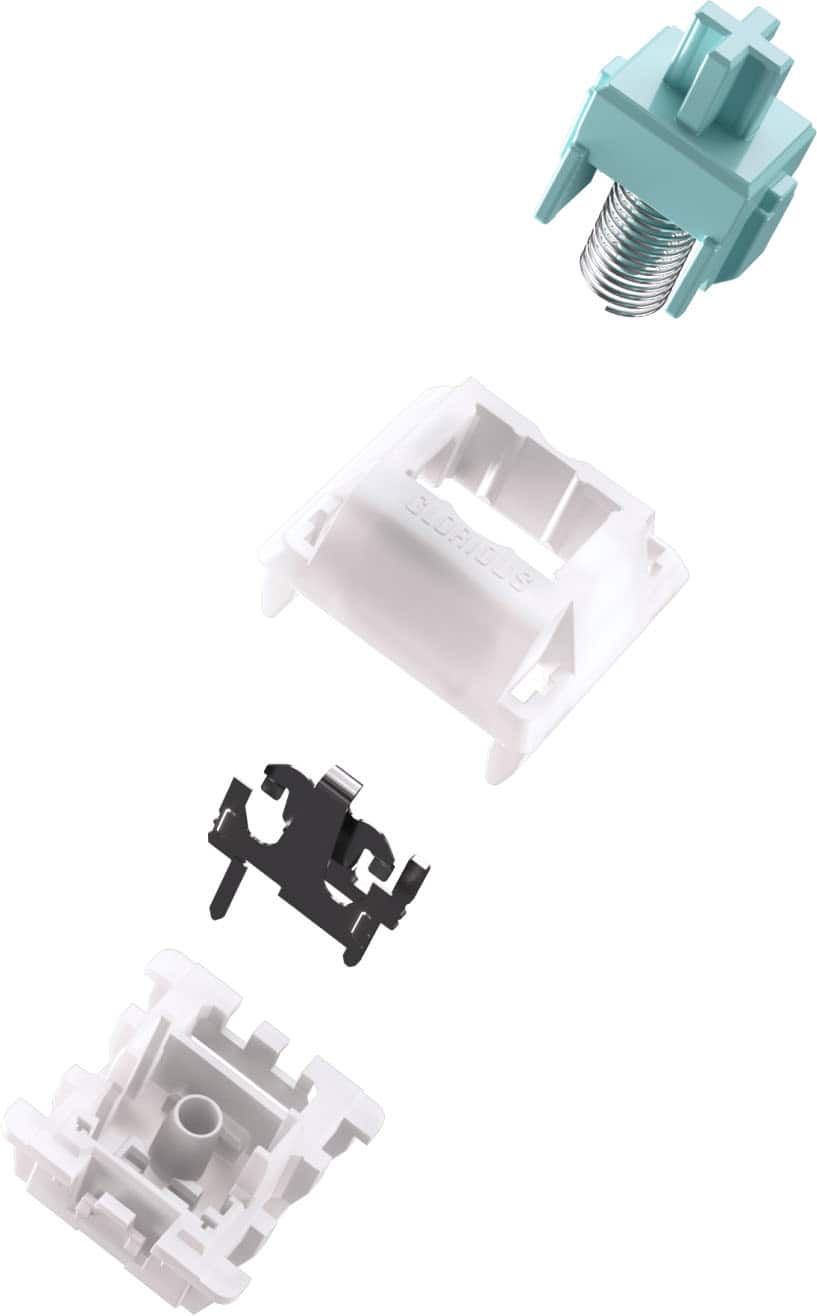 Alt View 15. Glorious - Lubed Mechanical Keyboard 5-pin Hot Swappable Switches (36x) - Lynx.