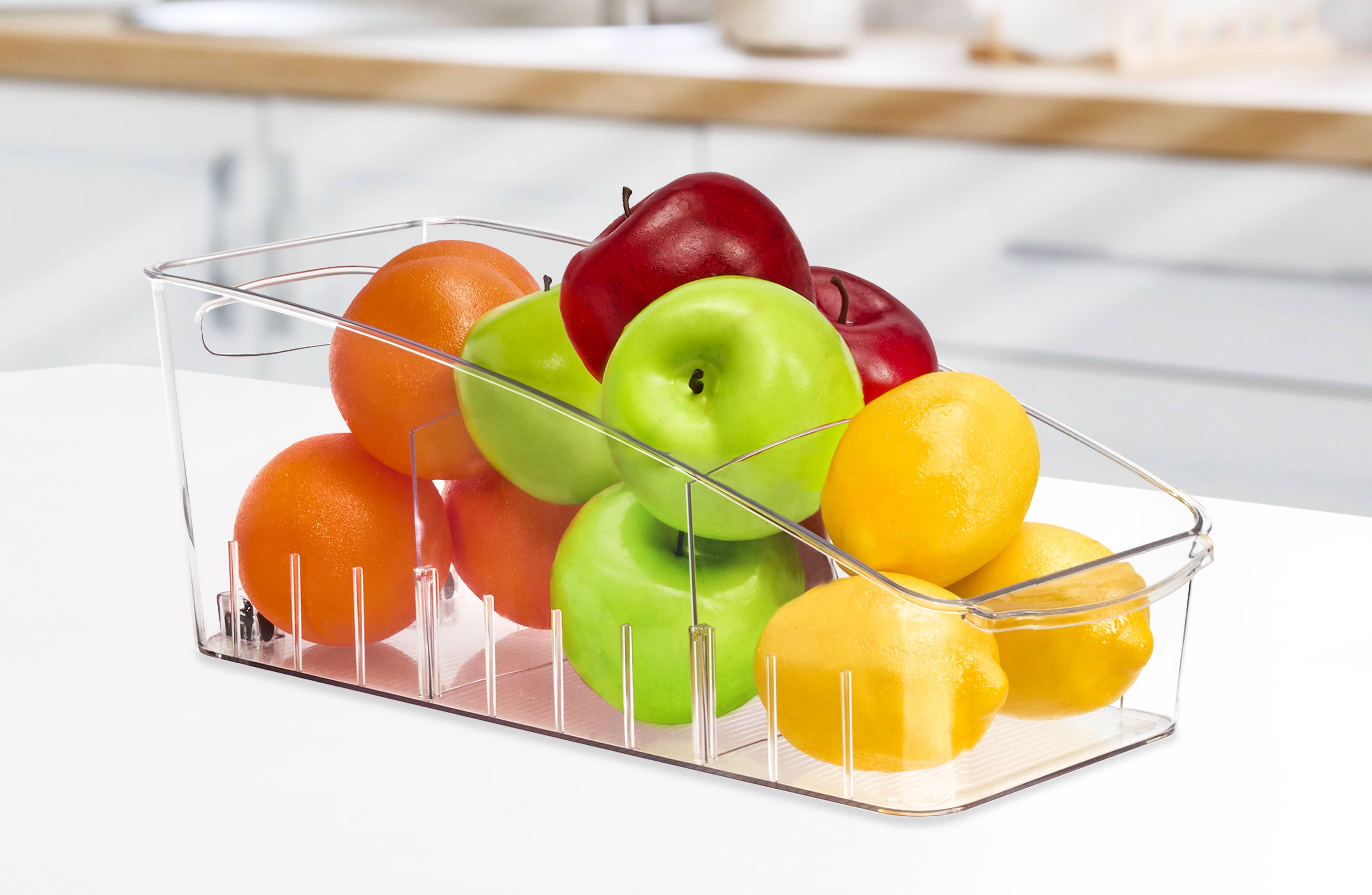 Alt View 1. Sorbus - Sorbus Clear Organizing Bins on Wheels.